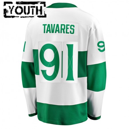 Dětské Hokejový Dres Toronto Maple Leafs Toronto St. Patricks John Tavares 91 Bílý Vintage Authentic